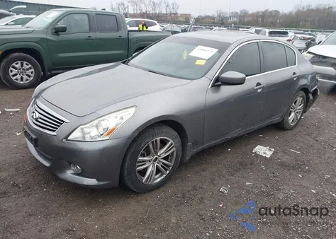 2012 Infiniti G25X из США, поврежденный, VIN JN1DV6AR8CM861896